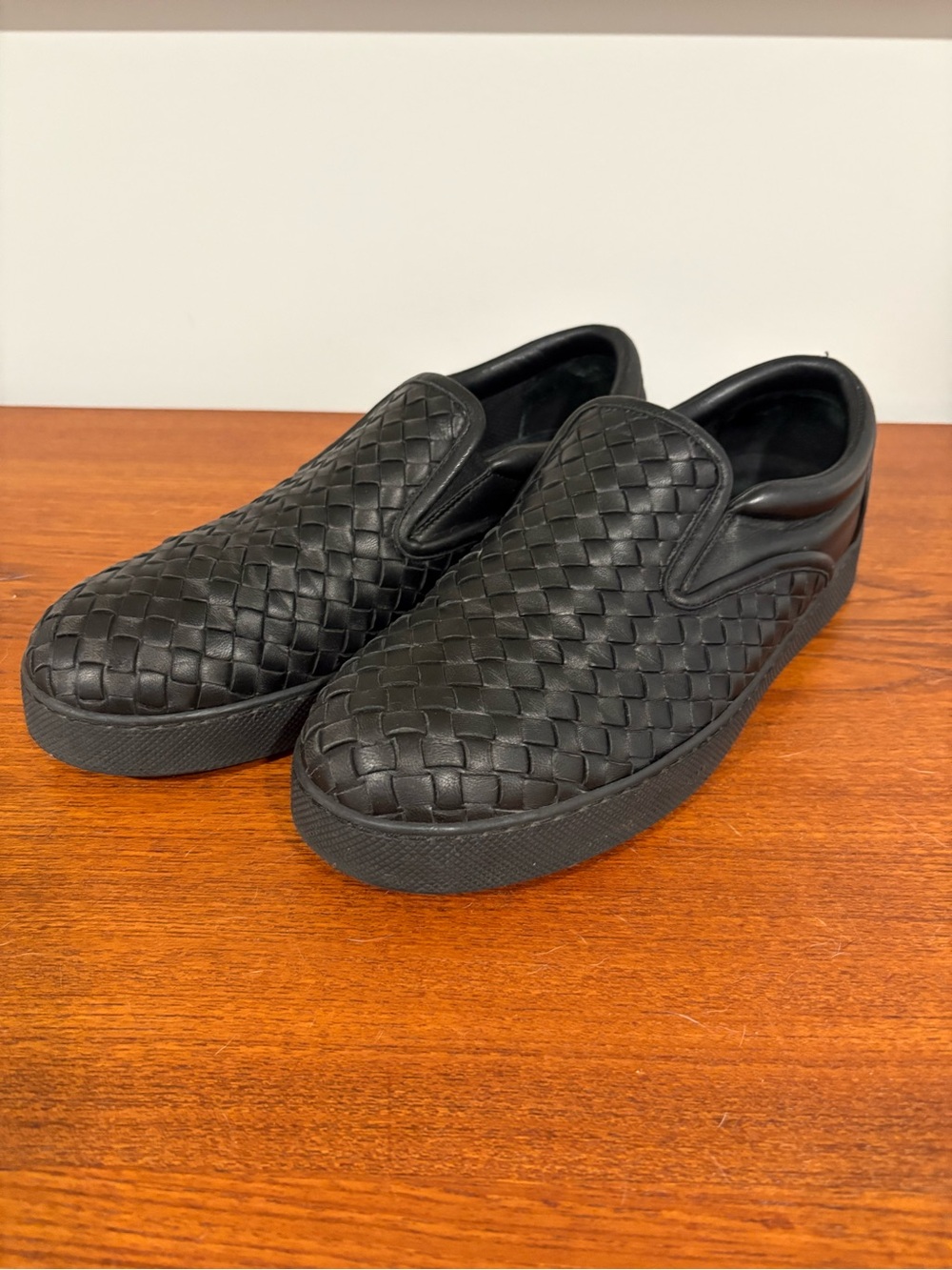 Bottega Veneta Intrecciato weave leather sneakers